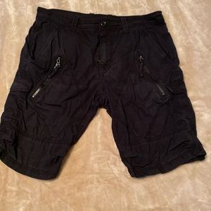 ARMANI EXCHANGE UTILITY ZIP SHORTS